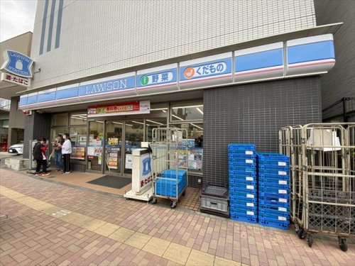 コンビニ　ローソン 赤羽稲付店（コンビニ）まで371m