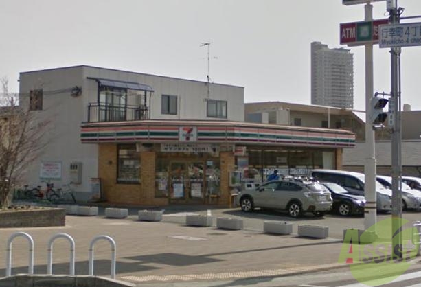 コンビニ　セブンイレブン神戸須磨行幸町店（コンビニ）まで326m