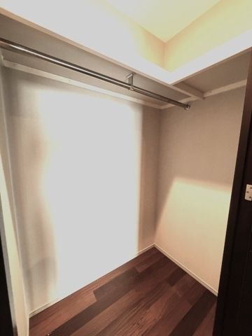 収納　たっぷりとした収納スペースです
