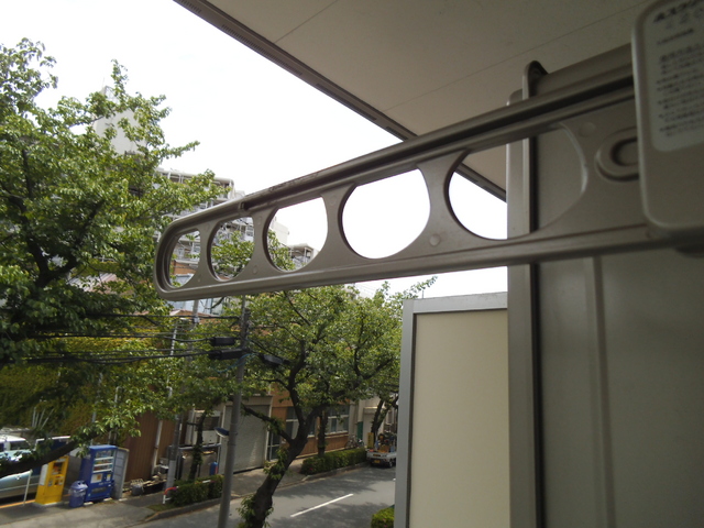 バルコニー　洗濯物が干せますね☆