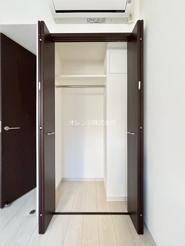 収納　写真は他室を参照してます。