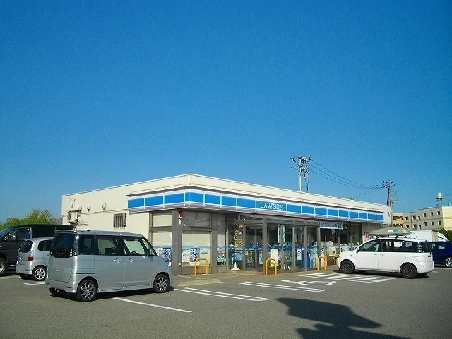 コンビニ　ローソン秋田新屋比内町店（コンビニ）まで382m