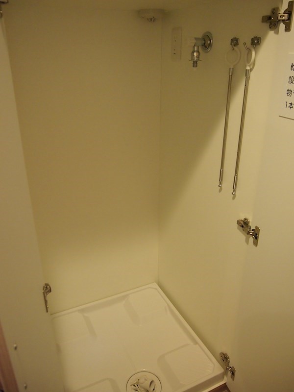 その他設備　洗濯機置場