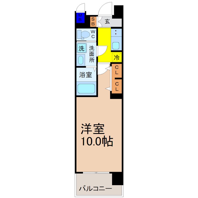 S-RESIDENCE本郷IIの間取り写真