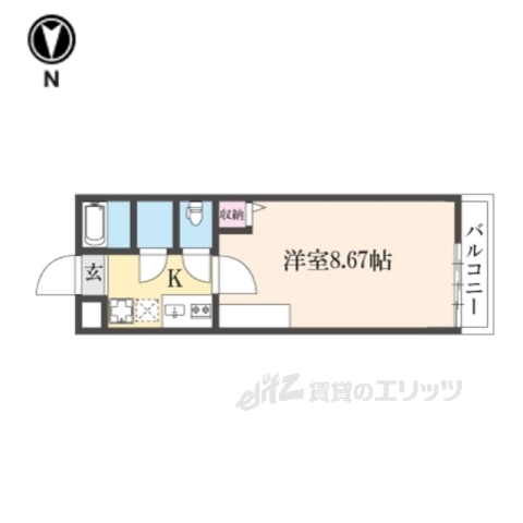 仮)フラッティ鳥居前町の間取り写真