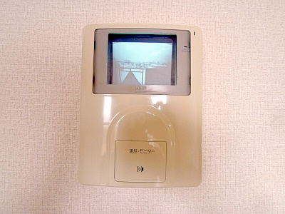 セキュリティ　モニター付きインターホン