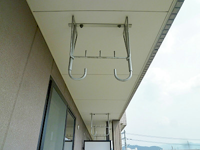 その他設備　ベランダ物干し
