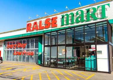 スーパー　ラルズマート西岡店（スーパー）まで393m