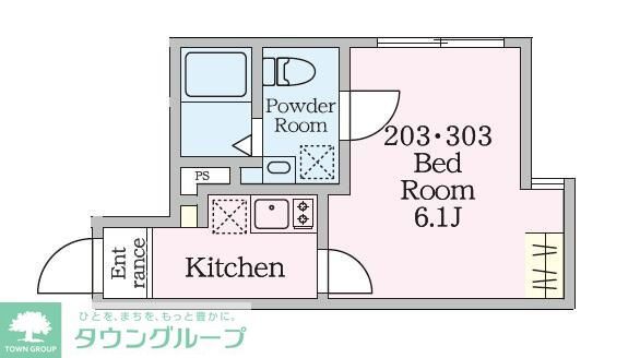 Reberty元住吉の間取り写真