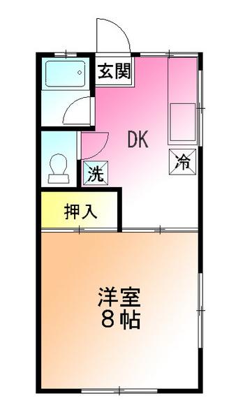 パーシモンアネックスの間取り写真