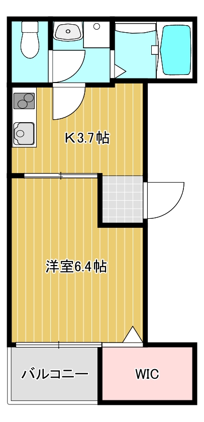 パーチェ中野新町 仮称)白濱マンションの間取り写真