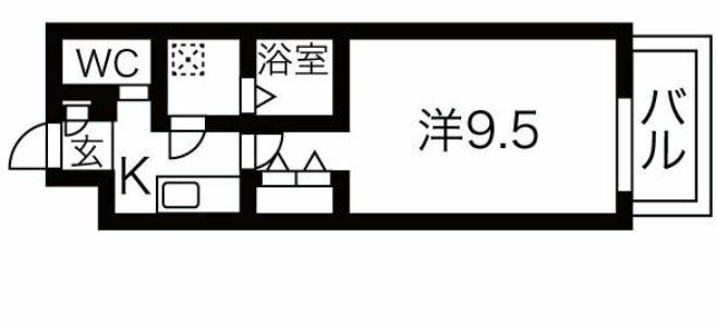 メイクス上前津IIの間取り写真