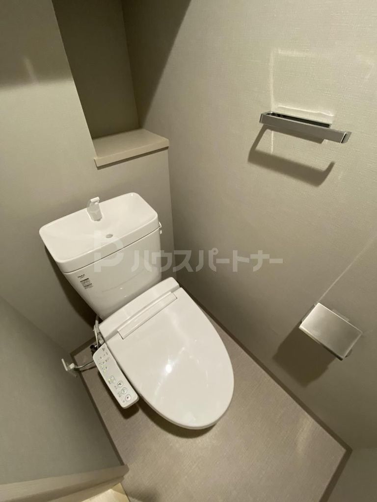 都営浅草線 本所吾妻橋駅 徒歩6分 7階建 築7年のトイレ写真