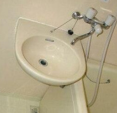 洗面設備　洗面所です