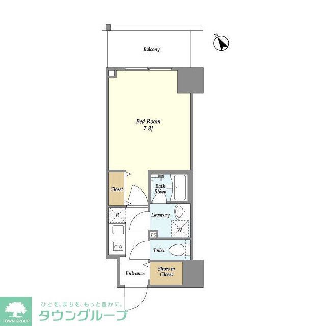 BluRock門前仲町の間取り写真