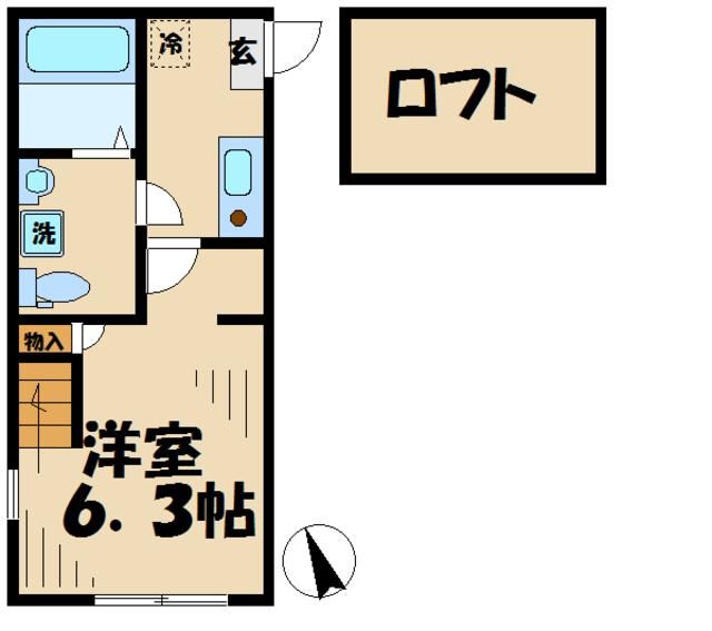 リニアハウスの間取り写真