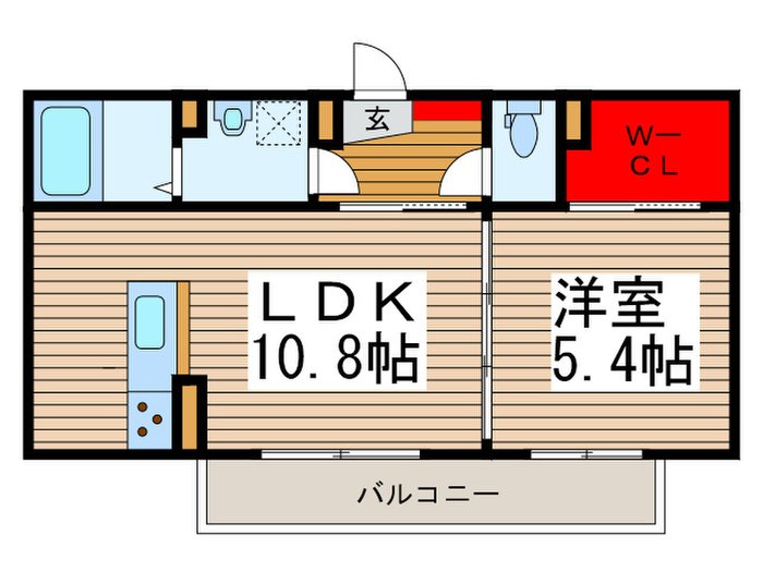 パームコテージVI番館の間取り写真