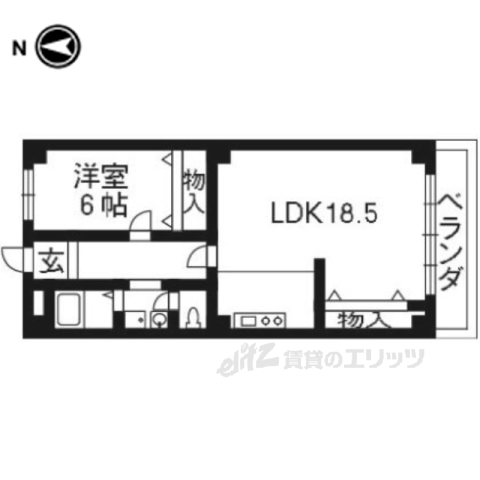 ラベンダー90の間取り写真