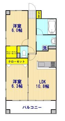 甲斐ヴィレッジの間取り写真