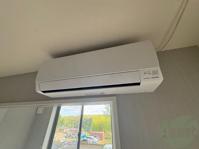その他設備　エアコンが付いてるので春夏秋冬快適に過ごせます。