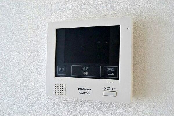 セキュリティ　※写真は別号室です。