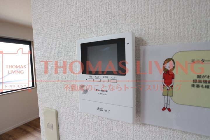 セキュリティ　TVインターホン付き。(写真は別部屋)