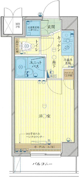 ルーブル椎名町の間取り写真