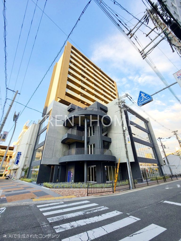 建物外観　鉄筋コンクリート造14階建て