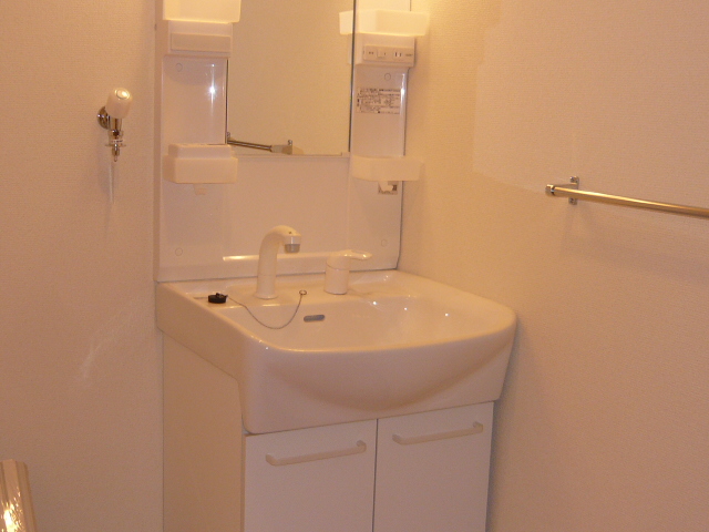 洗面設備　朝シャンできますぅ～