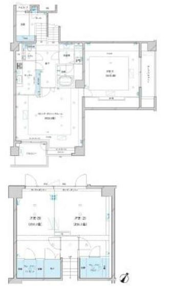 参宮橋マンションの間取り