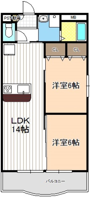 アーバンハイツの間取り