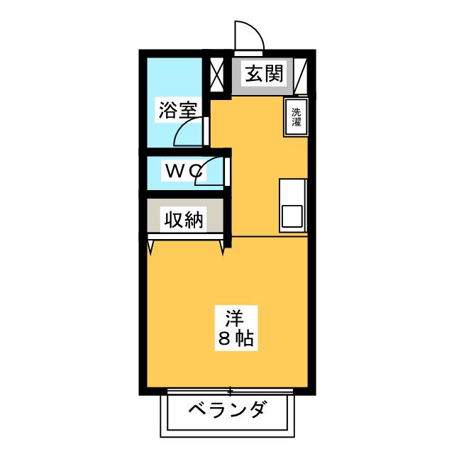 パレスコート青島の間取り