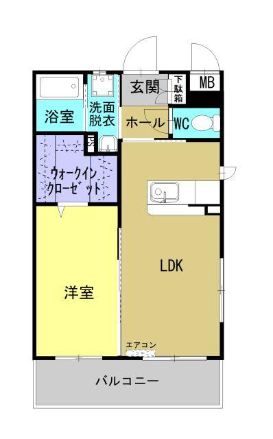 （仮称）都城栄町Ｕマンションの間取り