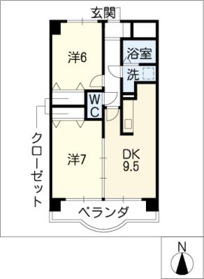 メゾン・ド・ハラールの間取り