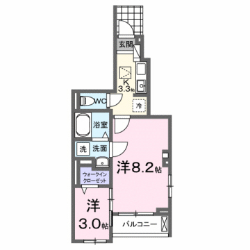 カトレアIIの間取り