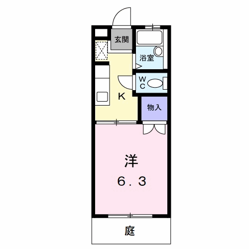 WEST　21の間取り