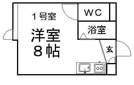 カントリーまるやまの間取り