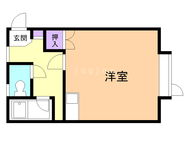 泉アパートＥ棟の間取り