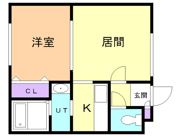 リベルティ美園の間取り