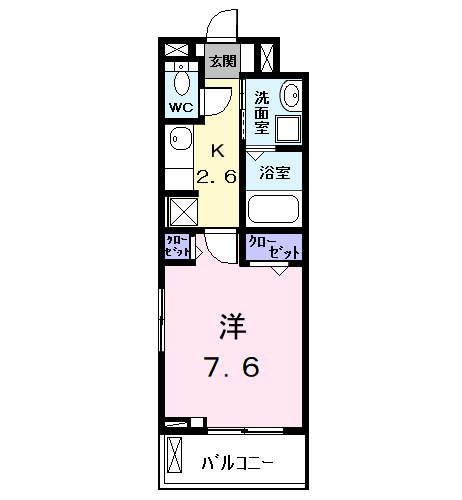 エスポワールIIの間取り