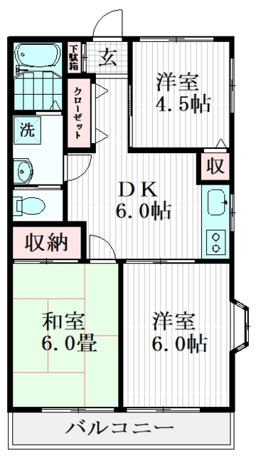 シティプラザIの間取り