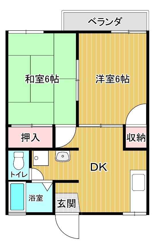 メゾンＡＯの間取り