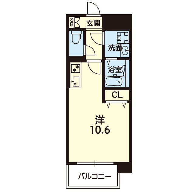 ベルジュ健軍の間取り