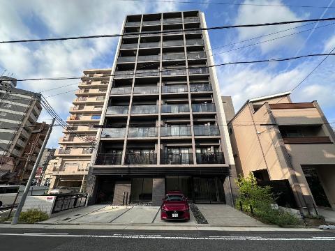 【名古屋市北区平安のマンションの建物外観】