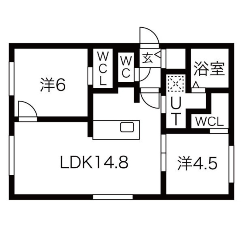 Cherisis北円山の間取り