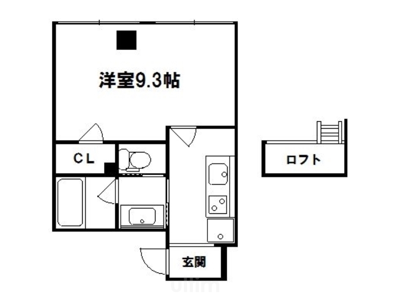 Ｍ＆Ｍ’ｓ ａｐａｒｔｍｅｎｔの間取り