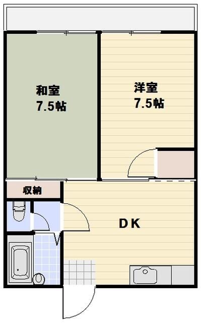 グリーンハイツまさきの間取り