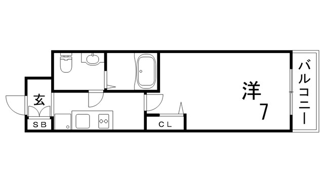 マロワール神戸の間取り