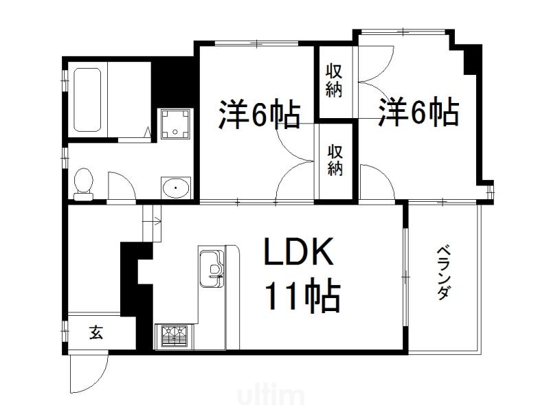 ティーズ・カサの間取り