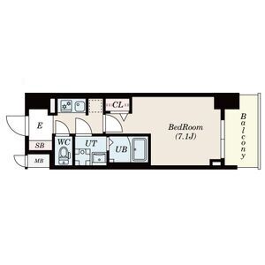 S-RESIDENCE一宮駅前の間取り